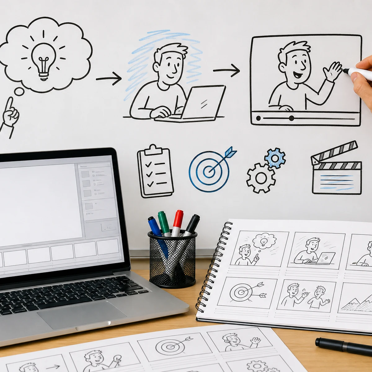 explainer video software animation visual
