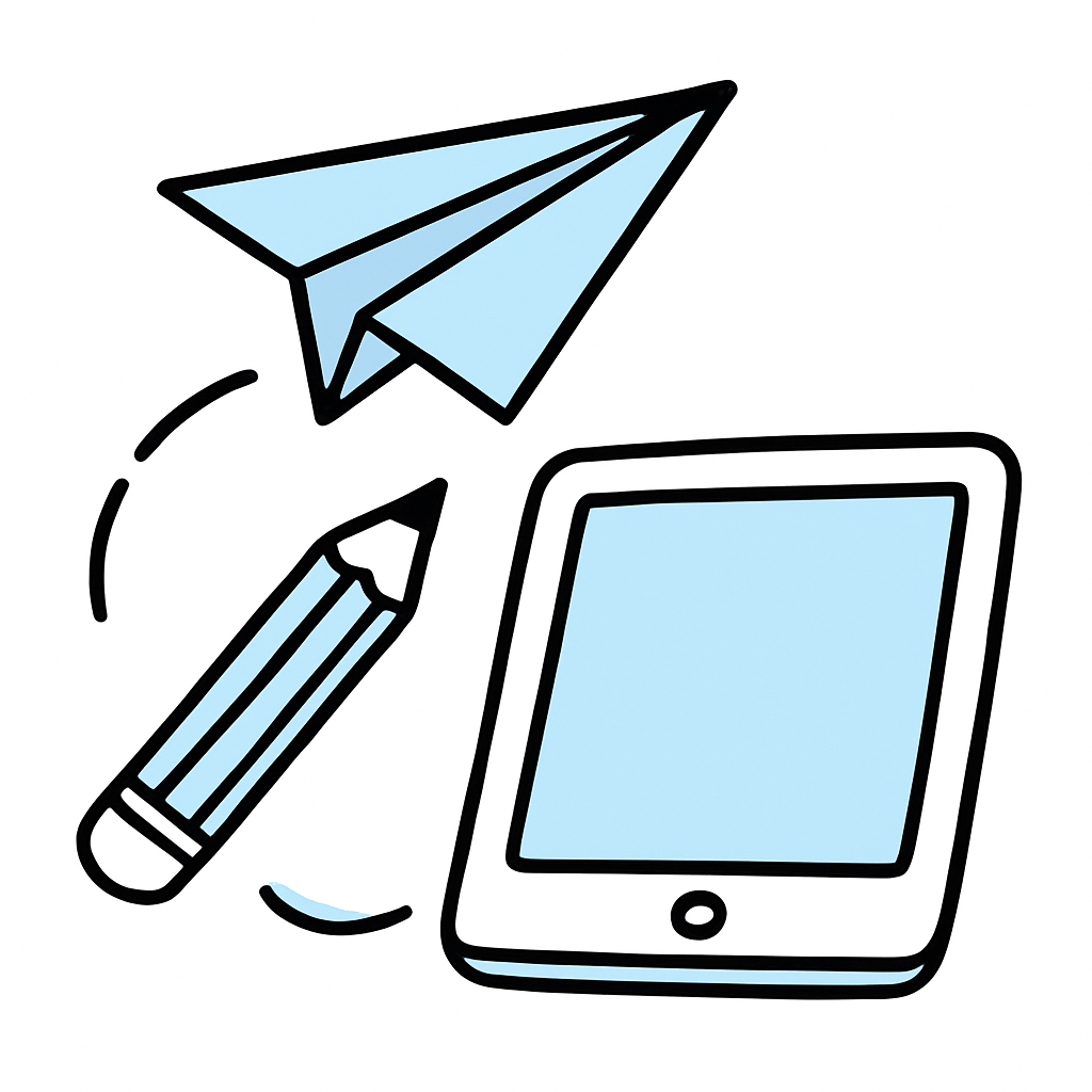 Paper airplane icon